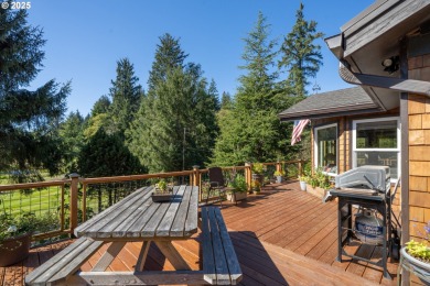 Custom built 4BD, 2BA Home nestled on 1 acre with Golf Course on Alderbrook Golf Course in Oregon - for sale on GolfHomes.com, golf home, golf lot