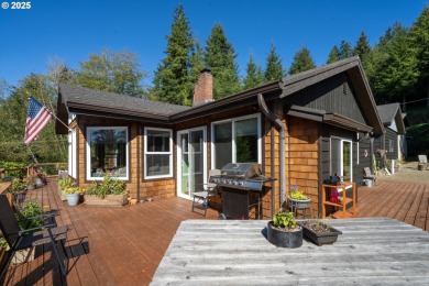 Custom built 4BD, 2BA Home nestled on 1 acre with Golf Course on Alderbrook Golf Course in Oregon - for sale on GolfHomes.com, golf home, golf lot
