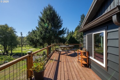 Custom built 4BD, 2BA Home nestled on 1 acre with Golf Course on Alderbrook Golf Course in Oregon - for sale on GolfHomes.com, golf home, golf lot