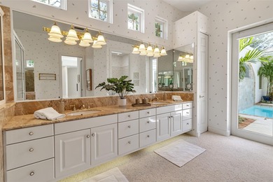 Although built in the 20th century, this home looks as authentic on The Oaks Club in Florida - for sale on GolfHomes.com, golf home, golf lot