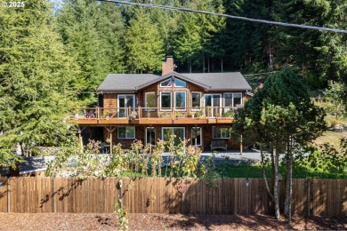Custom built 4BD, 2BA Home nestled on 1 acre with Golf Course on Alderbrook Golf Course in Oregon - for sale on GolfHomes.com, golf home, golf lot