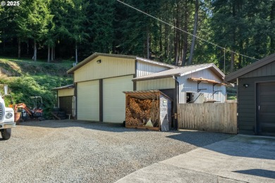Custom built 4BD, 2BA Home nestled on 1 acre with Golf Course on Alderbrook Golf Course in Oregon - for sale on GolfHomes.com, golf home, golf lot