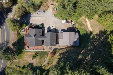 Custom built 4BD, 2BA Home nestled on 1 acre with Golf Course on Alderbrook Golf Course in Oregon - for sale on GolfHomes.com, golf home, golf lot