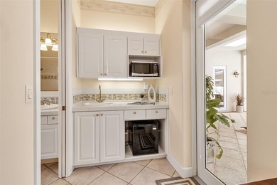 Although built in the 20th century, this home looks as authentic on The Oaks Club in Florida - for sale on GolfHomes.com, golf home, golf lot