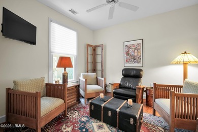 This stunning one-story, two bedroom, two bathroom residence on Dataw Island Club in South Carolina - for sale on GolfHomes.com, golf home, golf lot