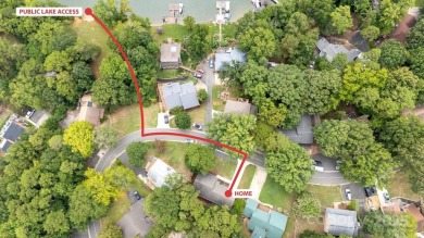 Lake view, large flat yard, fully updated, and truly move-in on Tega Cay Golf Club in South Carolina - for sale on GolfHomes.com, golf home, golf lot