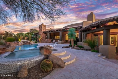Stunning Desert Mountain estate with FULL GOLF MEMBERSHIP, fully on Desert Mountain Golf Club - Renegade Course in Arizona - for sale on GolfHomes.com, golf home, golf lot