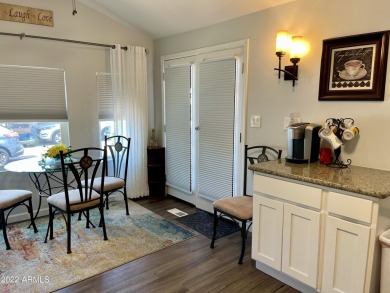 This is a beautifully 1993 updated unit (2019) that's located on on Fountain of the Sun Country Club in Arizona - for sale on GolfHomes.com, golf home, golf lot