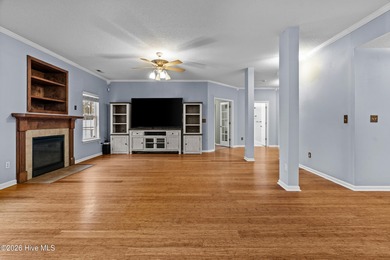 Bring the family to this spacious home featuring 6 bedrooms or 5 on Eagle Creek Golf Club and Grill in North Carolina - for sale on GolfHomes.com, golf home, golf lot