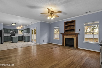 Bring the family to this spacious home featuring 6 bedrooms or 5 on Eagle Creek Golf Club and Grill in North Carolina - for sale on GolfHomes.com, golf home, golf lot