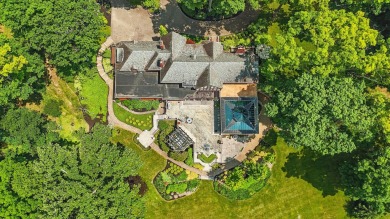 Set on over five private acres with commanding views of the 13th on Springfield Country Club in Ohio - for sale on GolfHomes.com, golf home, golf lot