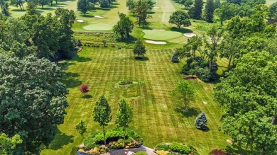 Set on over five private acres with commanding views of the 13th on Springfield Country Club in Ohio - for sale on GolfHomes.com, golf home, golf lot