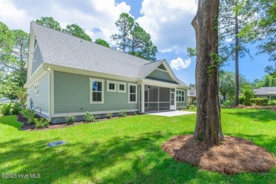 This brand new Riptide home with stunning setting and finishes on Sea Trail Golf Resort in North Carolina - for sale on GolfHomes.com, golf home, golf lot