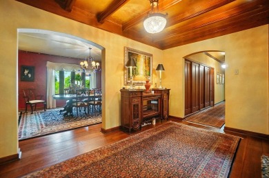 Set on over five private acres with commanding views of the 13th on Springfield Country Club in Ohio - for sale on GolfHomes.com, golf home, golf lot