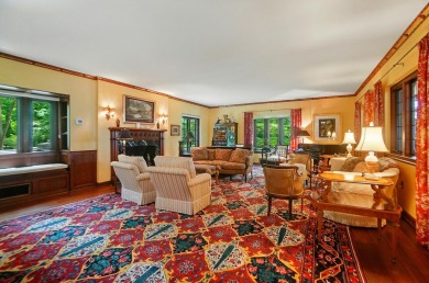 Set on over five private acres with commanding views of the 13th on Springfield Country Club in Ohio - for sale on GolfHomes.com, golf home, golf lot