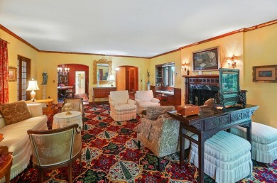 Set on over five private acres with commanding views of the 13th on Springfield Country Club in Ohio - for sale on GolfHomes.com, golf home, golf lot