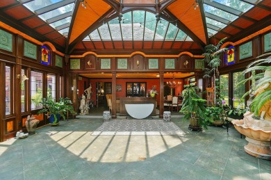 Set on over five private acres with commanding views of the 13th on Springfield Country Club in Ohio - for sale on GolfHomes.com, golf home, golf lot