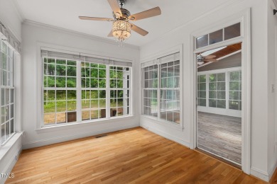 Welcome to this beautiful 2.5 story home on a private, wooded on The Neuse Golf Club in North Carolina - for sale on GolfHomes.com, golf home, golf lot