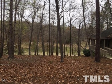 Unique golf course lot in Governors Club. Level pad for on Governors Club in North Carolina - for sale on GolfHomes.com, golf home, golf lot