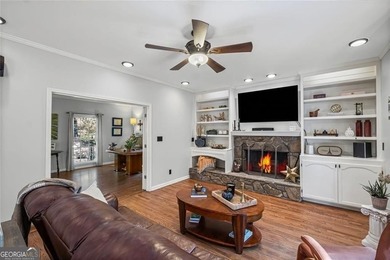 Welcome to this elegant golf course retreat in the highly on Rivermont Golf and Country Club in Georgia - for sale on GolfHomes.com, golf home, golf lot