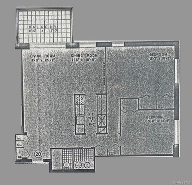 Commuter's dream! 1,200 square foot corner apartment with golf on Scarsdale Golf Club in New York - for sale on GolfHomes.com, golf home, golf lot