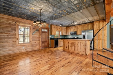 Tucked away in Maiden, this charming log cabin home sits on 1.41 on Glen Oaks Golf and Country Club in North Carolina - for sale on GolfHomes.com, golf home, golf lot