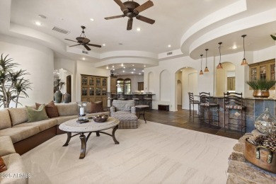 Located in the heart of Scottsdale behind private gates, this on Starfire At Scottsdale Country Club in Arizona - for sale on GolfHomes.com, golf home, golf lot