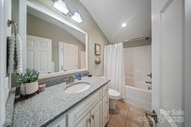Nestled on Hole #5 at River Oaks Fairways, this stunning on River Oaks Country Club in North Carolina - for sale on GolfHomes.com, golf home, golf lot