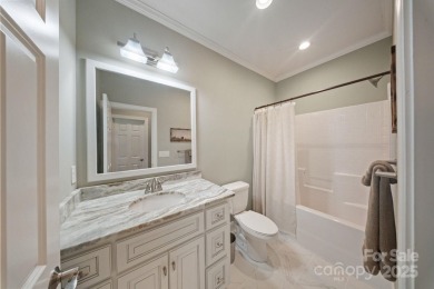 Nestled on Hole #5 at River Oaks Fairways, this stunning on River Oaks Country Club in North Carolina - for sale on GolfHomes.com, golf home, golf lot