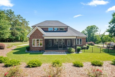 Nestled on Hole #5 at River Oaks Fairways, this stunning on River Oaks Country Club in North Carolina - for sale on GolfHomes.com, golf home, golf lot