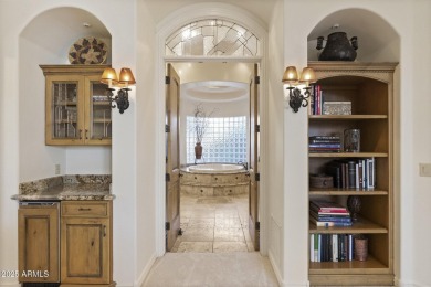 Located in the heart of Scottsdale behind private gates, this on Starfire At Scottsdale Country Club in Arizona - for sale on GolfHomes.com, golf home, golf lot