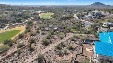 Contemporary new build designed for seamless indoor-outdoor on Eagle Mountain Golf Club in Arizona - for sale on GolfHomes.com, golf home, golf lot