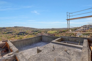 Contemporary new build designed for seamless indoor-outdoor on Eagle Mountain Golf Club in Arizona - for sale on GolfHomes.com, golf home, golf lot