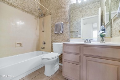Welcome Home!! 3 bedrooms, 2 full baths, 2 car garage on an on Desert Sands Golf Course in Arizona - for sale on GolfHomes.com, golf home, golf lot