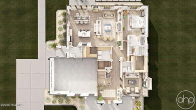 This traditional style house plan boasts 2,846 square feet of on River Landing Golf Course in North Carolina - for sale on GolfHomes.com, golf home, golf lot