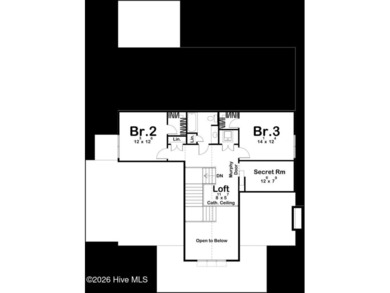 This traditional style house plan boasts 2,846 square feet of on River Landing Golf Course in North Carolina - for sale on GolfHomes.com, golf home, golf lot