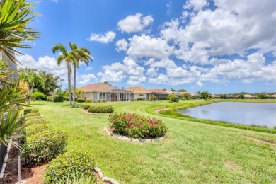 MUST SEE!  GORGEOUS LAKE VIEWS WITH SUNSET EXPOSURE!  DON'T MISS on Pelican Pointe Golf and Country Club in Florida - for sale on GolfHomes.com, golf home, golf lot