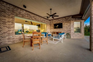 Stunning one story custom home that sits on the canal in The on The Golf Club at Resort Eagle Mountain Lake in Texas - for sale on GolfHomes.com, golf home, golf lot