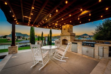 Stunning one story custom home that sits on the canal in The on The Golf Club at Resort Eagle Mountain Lake in Texas - for sale on GolfHomes.com, golf home, golf lot