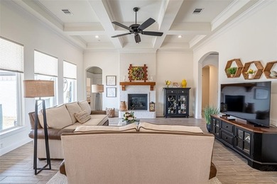 Stunning single story Couto Home in desirable Harbor Lakes on Harbor Lakes Golf Club in Texas - for sale on GolfHomes.com, golf home, golf lot