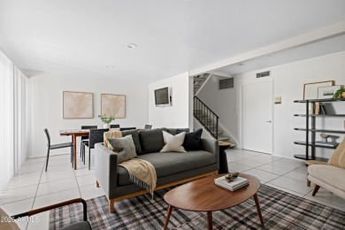 Beautiful 3 bedroom, 2.5 bathroom tri-level townhome in the on Dobson Ranch Municipal Golf Course in Arizona - for sale on GolfHomes.com, golf home, golf lot