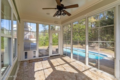 Beautiful custom-built home by Whitney Blair in Cape Side at on Pearl Golf Links in North Carolina - for sale on GolfHomes.com, golf home, golf lot