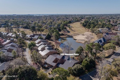 ***NEW PHOTOS. Breath taking views over the pond behind the on Country Club of Landfall in North Carolina - for sale on GolfHomes.com, golf home, golf lot