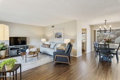 Nestled in the desirable 55+ gated community of Fountain of the on Fountain of the Sun Country Club in Arizona - for sale on GolfHomes.com, golf home, golf lot