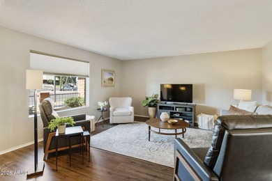 Nestled in the desirable 55+ gated community of Fountain of the on Fountain of the Sun Country Club in Arizona - for sale on GolfHomes.com, golf home, golf lot