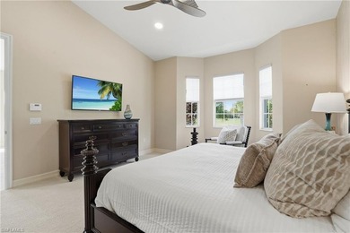 Perched on a premier corner residence in the desirable on Miromar Lakes Golf Club in Florida - for sale on GolfHomes.com, golf home, golf lot