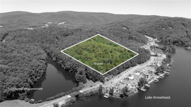 Builders Dream! 10 Acre Lake frontage Lot in Lake Arrowhead on The Highlands Course at Lake Arrowhead in Georgia - for sale on GolfHomes.com, golf home, golf lot