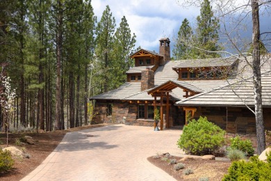 An artful blend of Northwest Lodge architecture and Mountain on Broken Top Club in Oregon - for sale on GolfHomes.com, golf home, golf lot