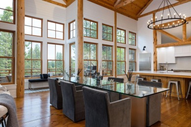 An artful blend of Northwest Lodge architecture and Mountain on Broken Top Club in Oregon - for sale on GolfHomes.com, golf home, golf lot