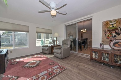 This welcoming ''Gemini'' Home features 2 Bedrooms, 2 Baths and on Sun City Lakes West and East in Arizona - for sale on GolfHomes.com, golf home, golf lot